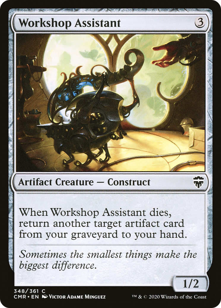 Workshop Assistant (CMR-348) - Commander Legends Foil-1