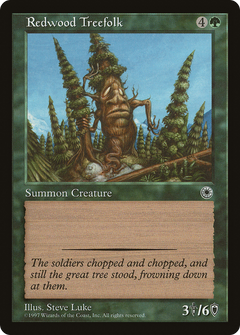 Redwood Treefolk [Portal]-1