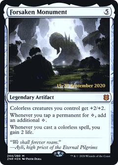 Forsaken Monument [Zendikar Rising Prerelease Promos]-1
