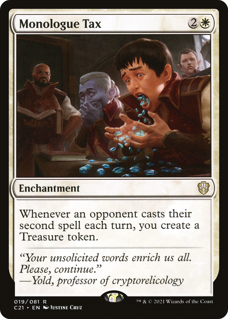 Monologue Tax [Commander 2021]-1