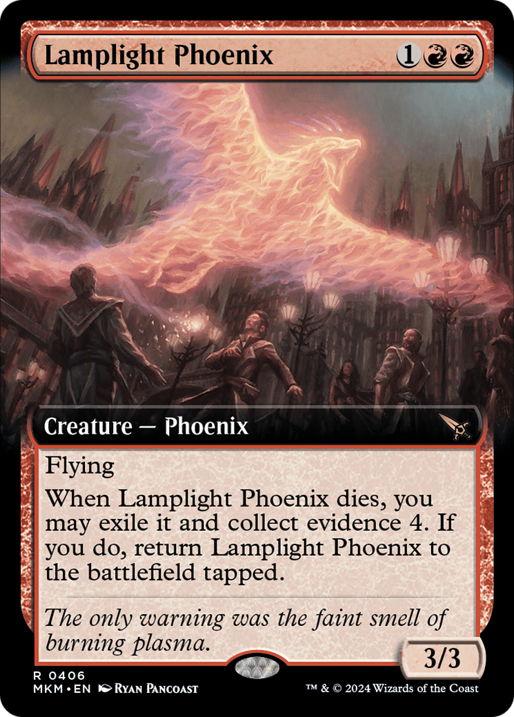 Lamplight Phoenix (Extended Art) [Murders at Karlov Manor]-1