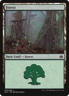 Forest (29) (Garruk vs. Liliana) [Duel Decks Anthology]-1
