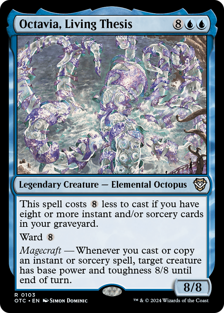 Octavia, Living Thesis [Outlaws of Thunder Junction Commander]-1