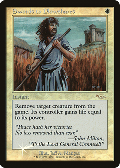 Swords to Plowshares [Friday Night Magic 2001]-1