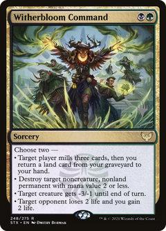 Witherbloom Command (PPSTX-248) - Strixhaven: School of Mages Promos-1