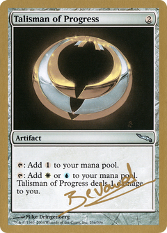 Talisman of Progress - 2004 Manuel Bevand (MRD) (WCD-) - World Championship Decks 2004-1