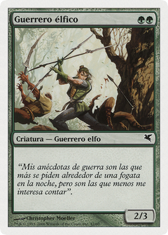Elvish Warrior (Spanish) - "Guerrero elfico" (B42) (PSAL-B42) - Salvat 2005-1