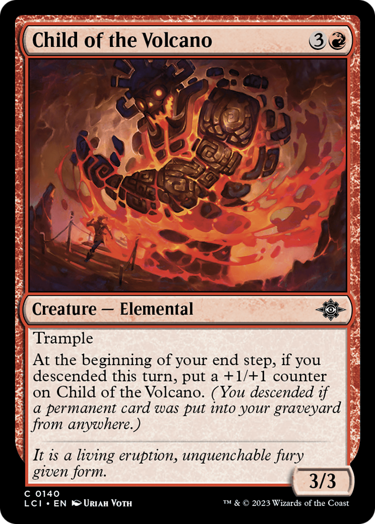 Child of the Volcano [The Lost Caverns of Ixalan]-1