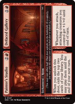 Painter's Studio // Defaced Gallery [Duskmourn: House of Horror]-1