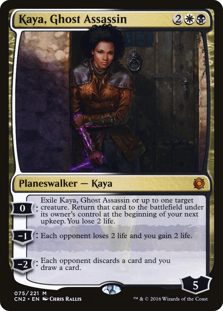 Kaya, Ghost Assassin (075/221) [Conspiracy: Take the Crown]-1