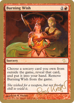 Burning Wish - 2003 Peer Kroger (JUD) (WCD-) - World Championship Decks 2003-1