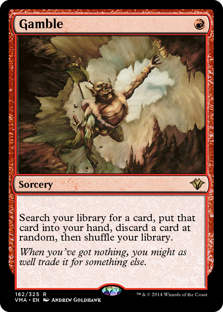 Gamble (VMA-162) - Vintage Masters-1