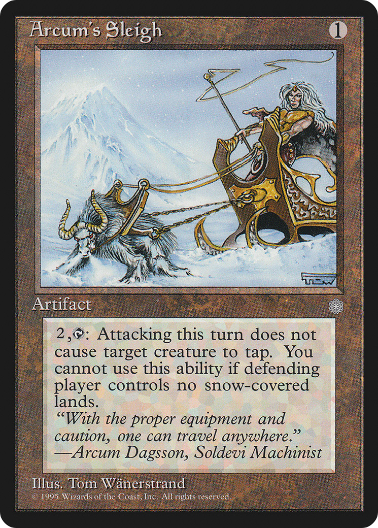 Arcum's Sleigh [Ice Age]-1