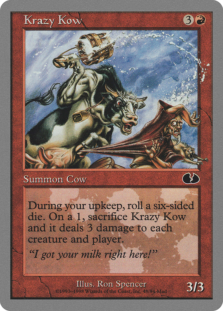 Krazy Kow [Unglued]-1