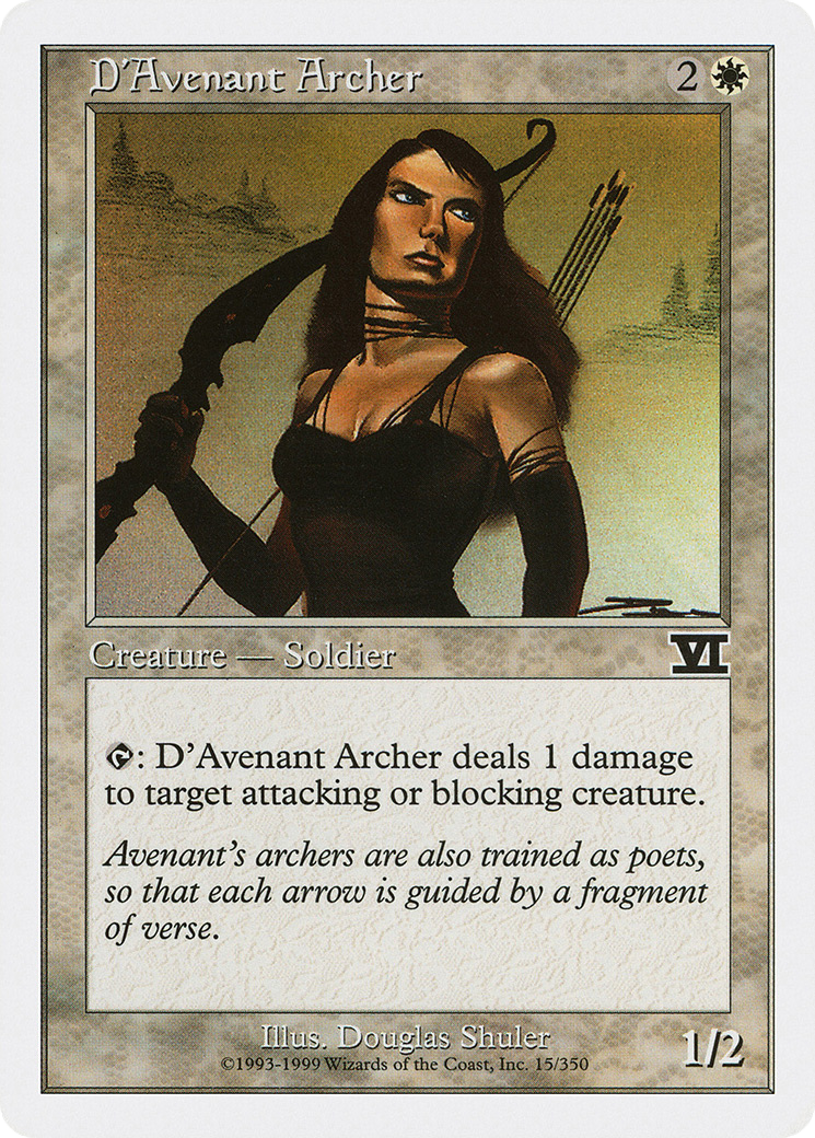 D'Avenant Archer [Classic Sixth Edition]-1