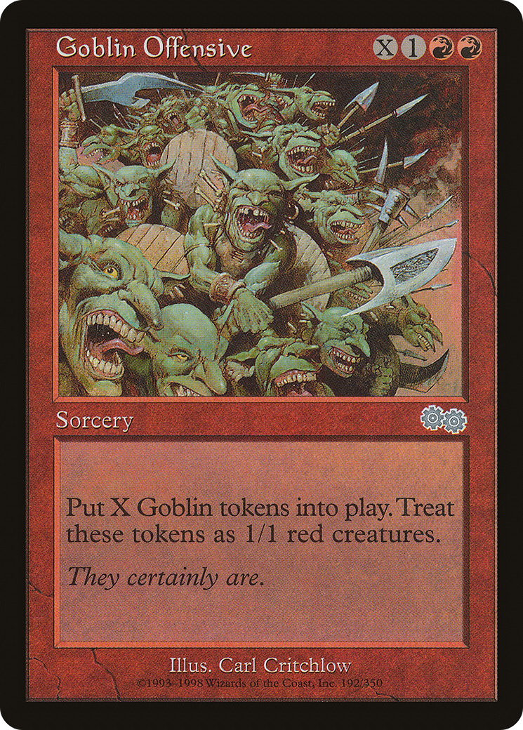 Goblin Offensive [Urza's Saga]-1