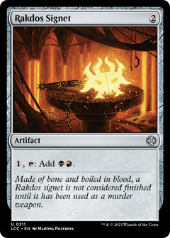 Rakdos Signet [The Lost Caverns of Ixalan Commander]-1