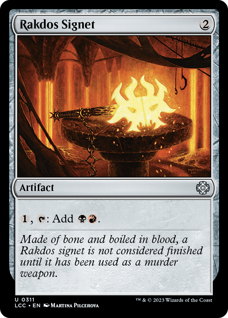 Rakdos Signet [The Lost Caverns of Ixalan Commander]-1