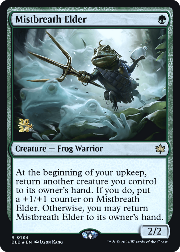 Mistbreath Elder [Bloomburrow Prerelease Promos]-1