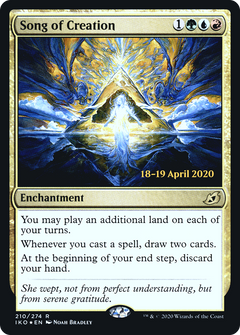 Song of Creation [Ikoria: Lair of Behemoths Prerelease Promos]-1