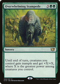 Overwhelming Stampede [Commander 2014]-1