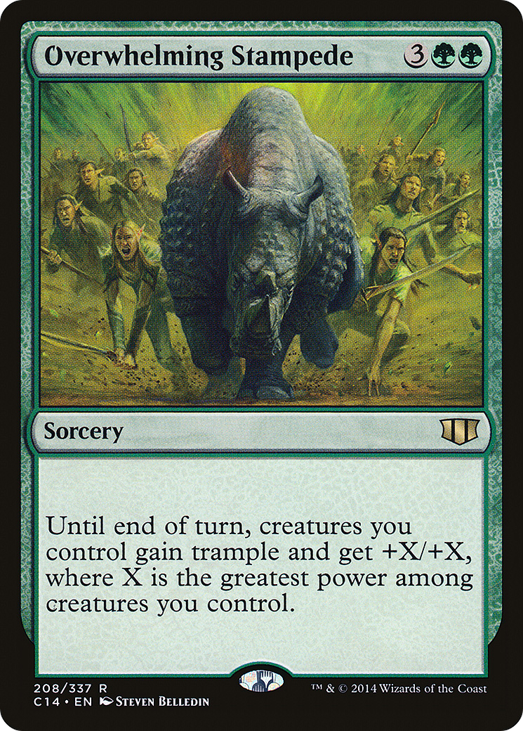 Overwhelming Stampede [Commander 2014]-1