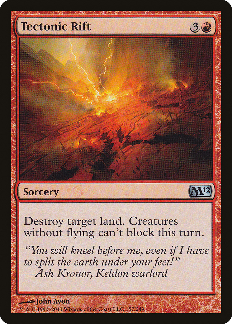 Tectonic Rift [Magic 2012]-1