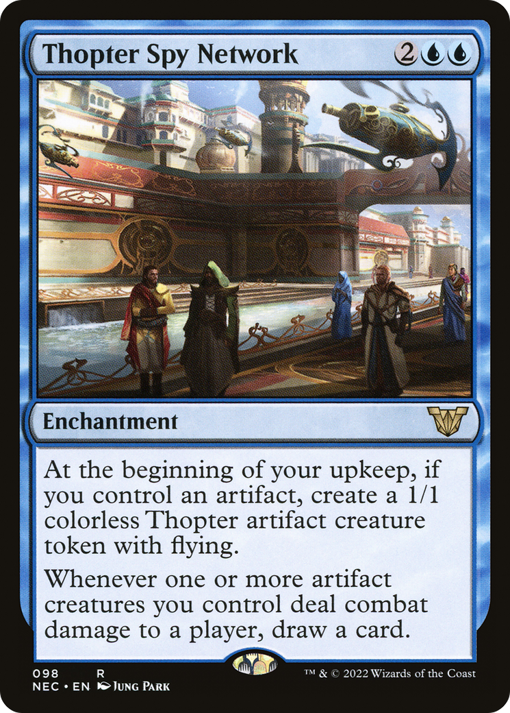Thopter Spy Network [Kamigawa: Neon Dynasty Commander]-1