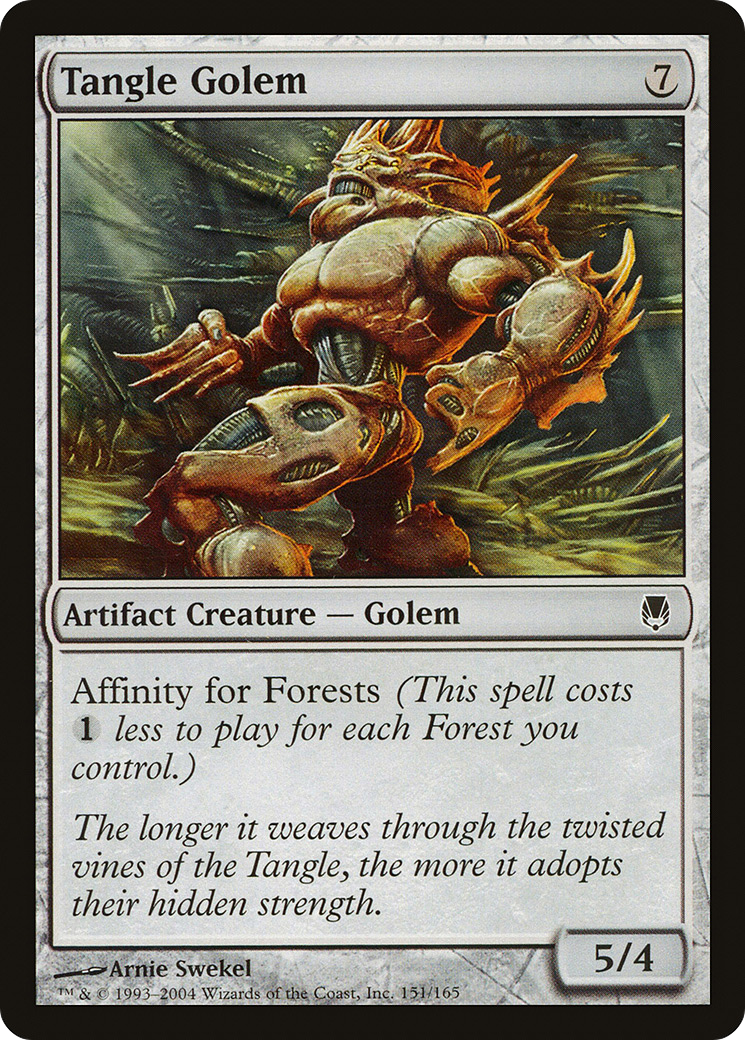 Tangle Golem [Darksteel]-1