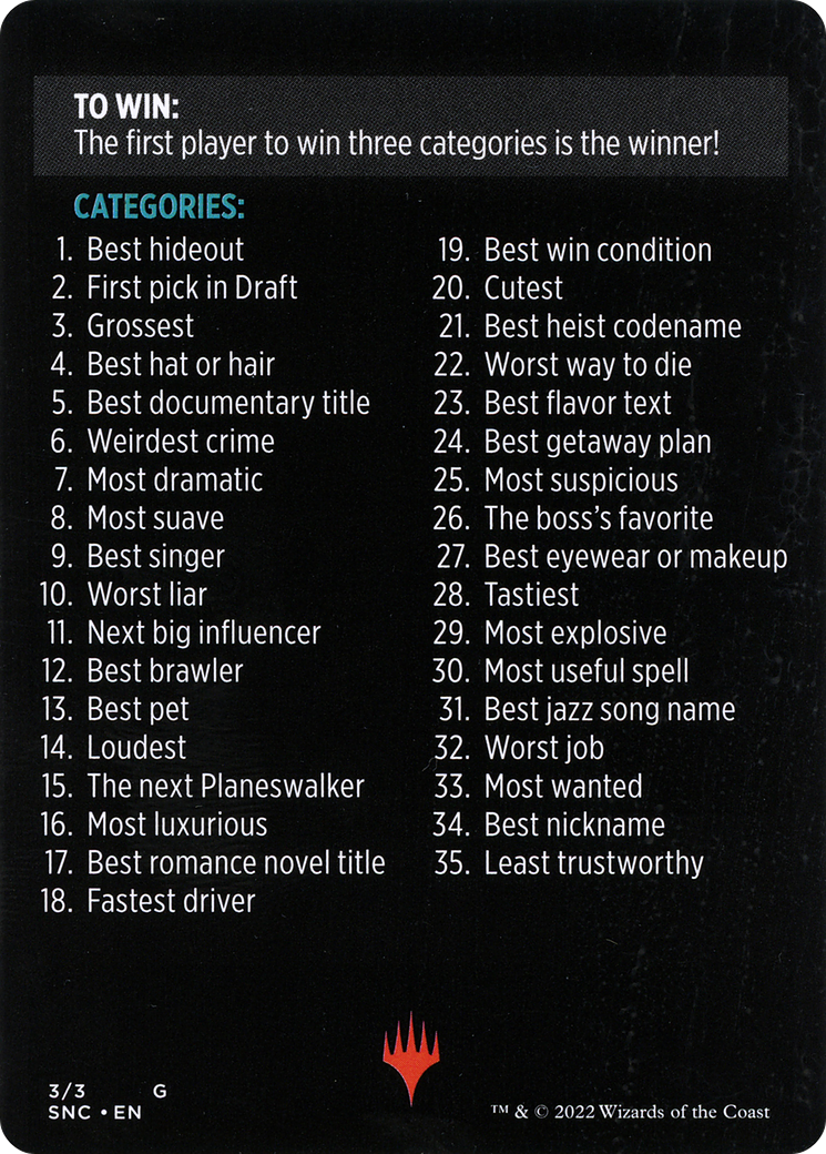 Strictly Better // Strictly Better (cont'd) (MSNC-003) - Streets of New Capenna Minigames Foil-2