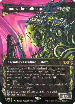 Umori, the Collector (Halo Foil) (MUL-192) - Multiverse Legends: (Showcase) (Borderless) Foil-1
