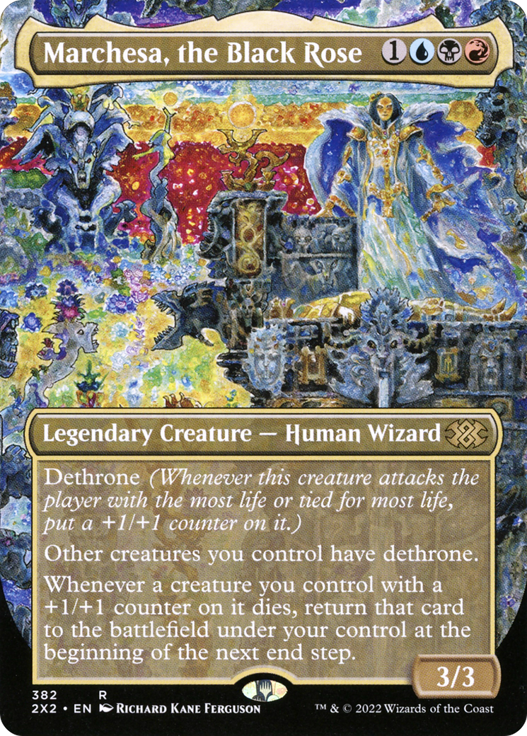 Marchesa, the Black Rose (Borderless Alternate Art) [Double Masters 2022]-1