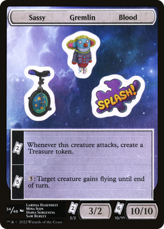 Sassy Gremlin Blood [Unfinity Stickers]-1