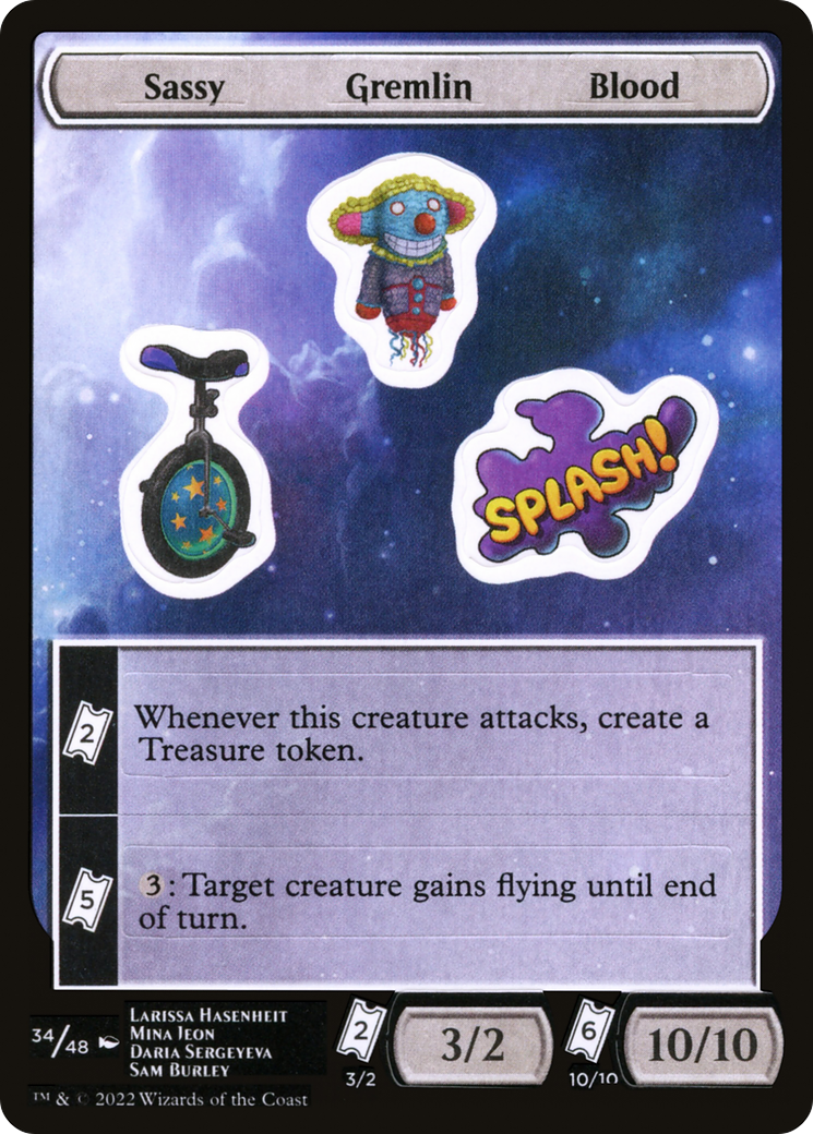 Sassy Gremlin Blood [Unfinity Stickers]-1