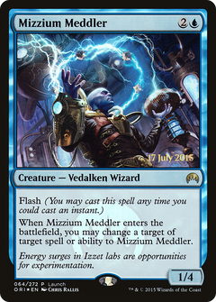 Mizzium Meddler (Launch) [Magic Origins Promos]-1