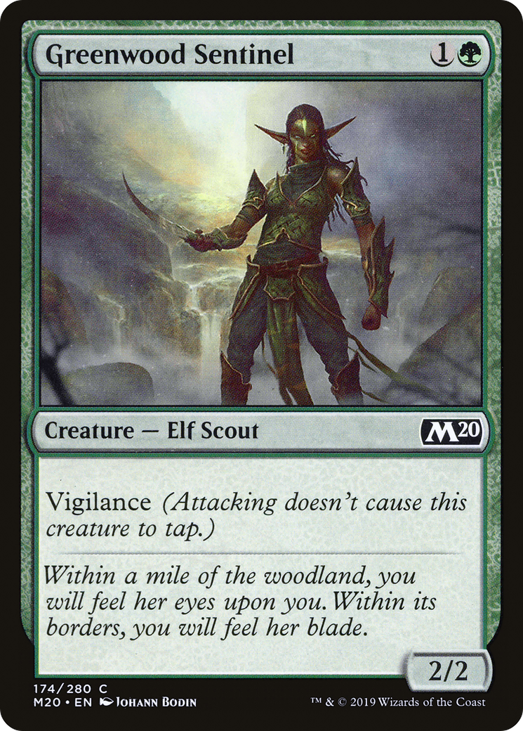 Greenwood Sentinel [Core Set 2020]-1