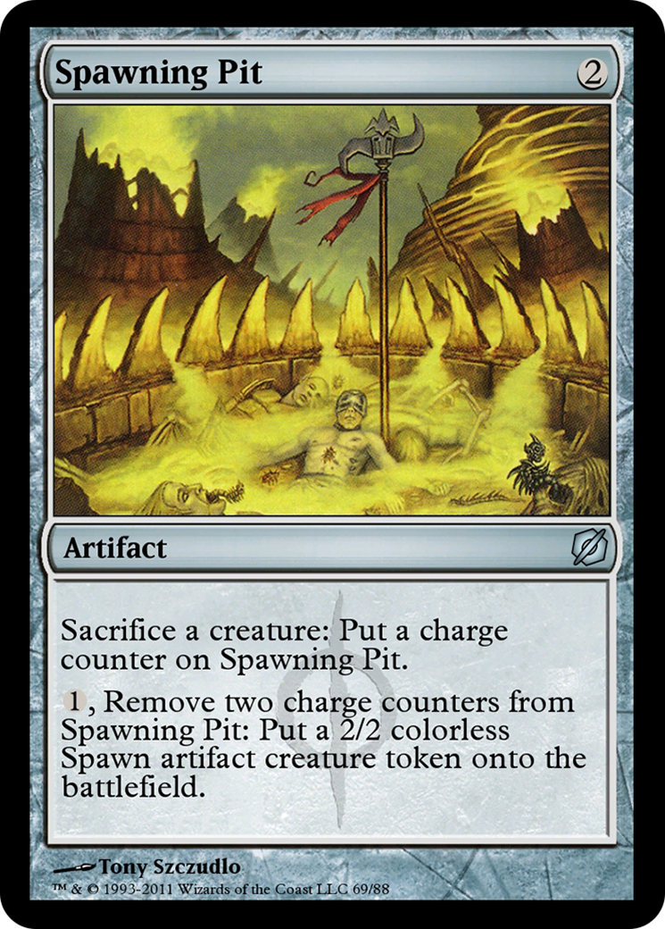 Spawning Pit (TD2-069) - Duel Decks: Mirrodin Pure vs. New Phyrexia-1