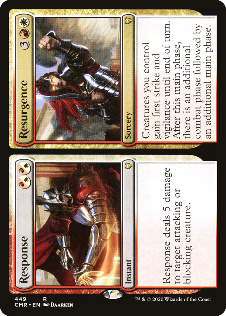 Response // Resurgence [Commander Legends]-1