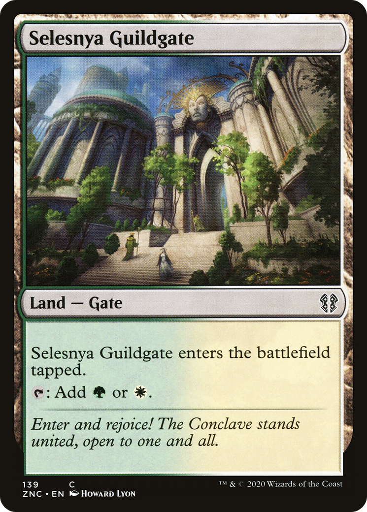 Selesnya Guildgate [Zendikar Rising Commander]-1