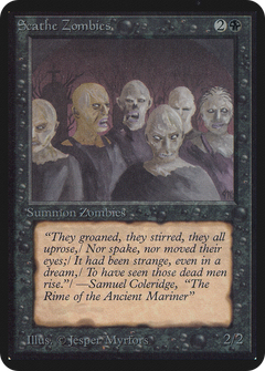 Scathe Zombies (LEA-) - Limited Edition Alpha-1
