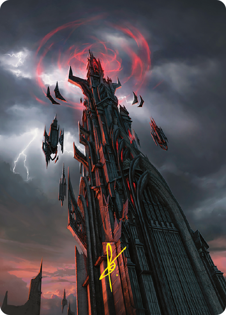 Barad-dûr // Barad-dûr (ALTR-054) - Tales of Middle-earth Art Series (Borderless)-3
