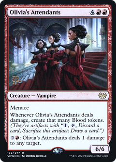 Olivia's Attendants [Innistrad: Crimson Vow Prerelease Promos]-1