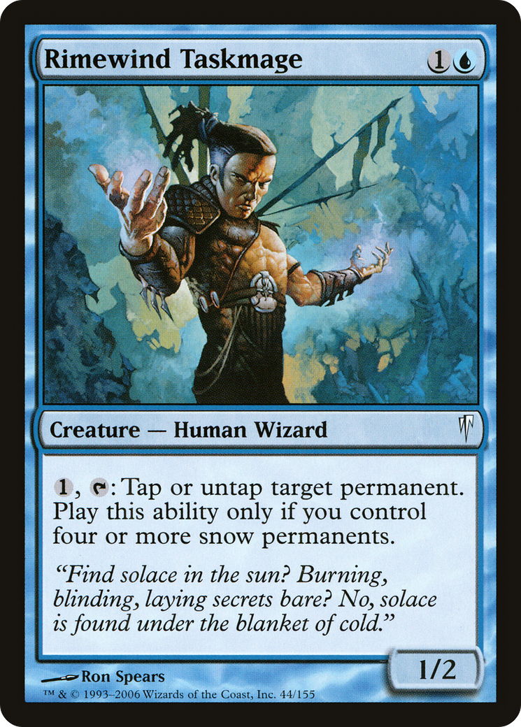 Rimewind Taskmage [Coldsnap]-1