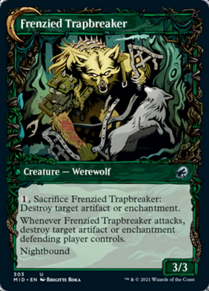 Outland Liberator // Frenzied Trapbreaker (Showcase Equinox) [Innistrad: Midnight Hunt]-2