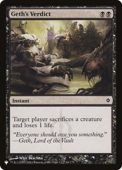 Geth's Verdict [The List]-1