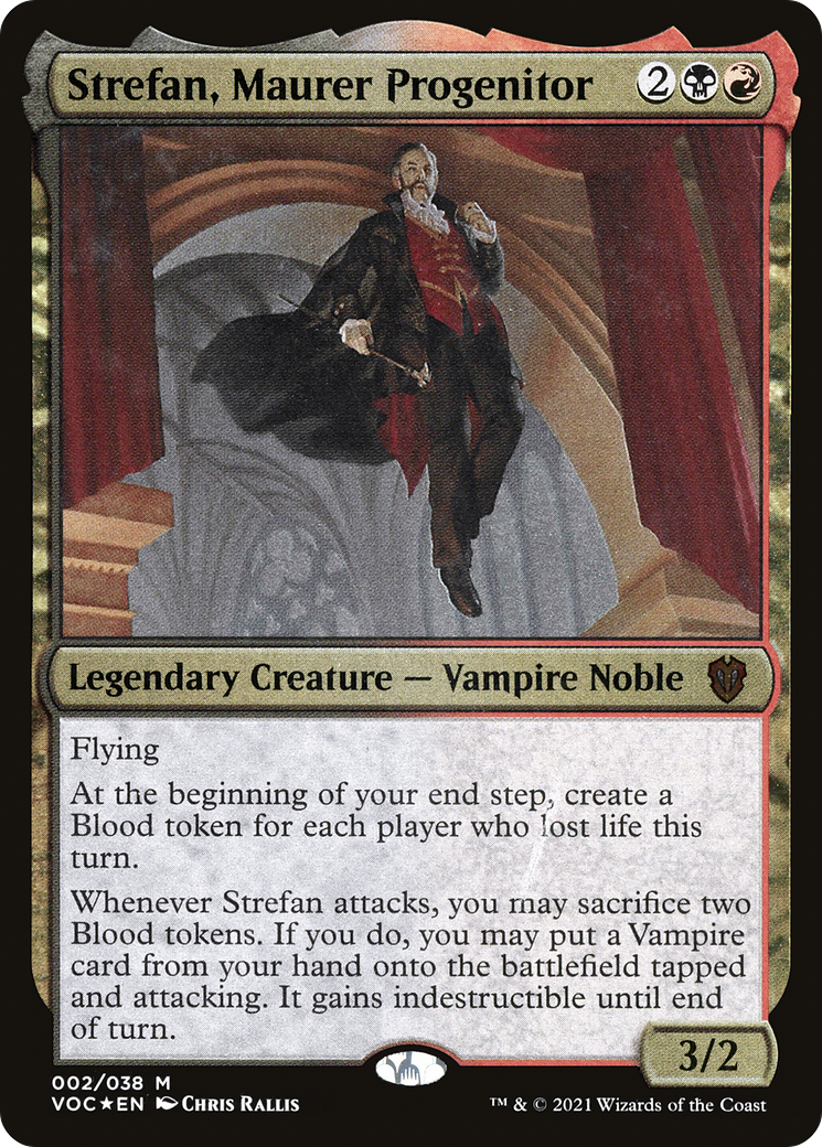 Strefan, Maurer Progenitor (Display Commander) [Innistrad: Crimson Vow Commander]-1