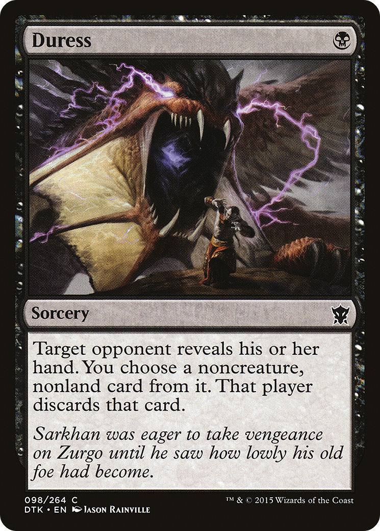 Duress [Dragons of Tarkir]-1