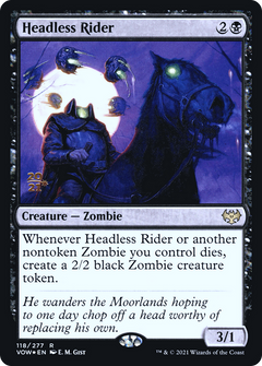 Headless Rider [Innistrad: Crimson Vow Prerelease Promos]-1