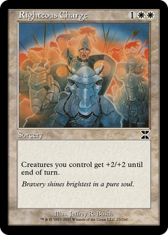 Righteous Charge (ME4-023) - Masters Edition IV Foil-1