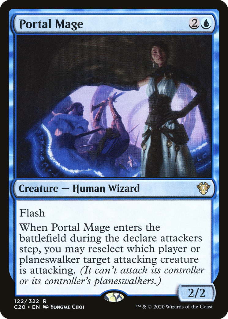 Portal Mage [Commander 2020]-1